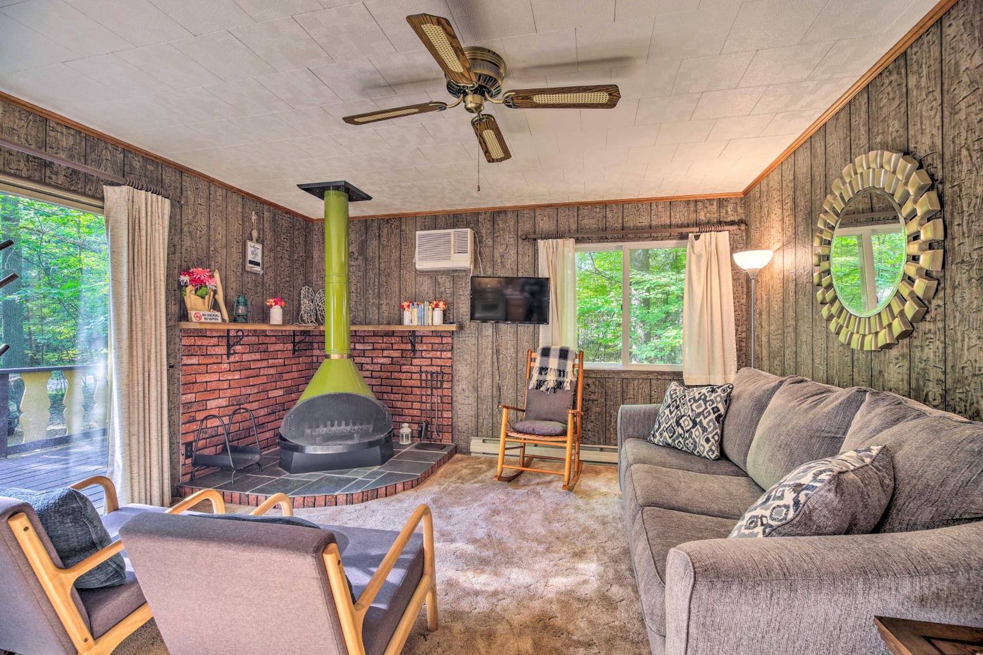 Cozy Adirondacks Cabin Walk To Lake Eaton! Jay ภายนอก รูปภาพ