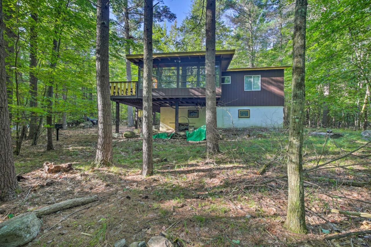 Cozy Adirondacks Cabin Walk To Lake Eaton! Jay ภายนอก รูปภาพ